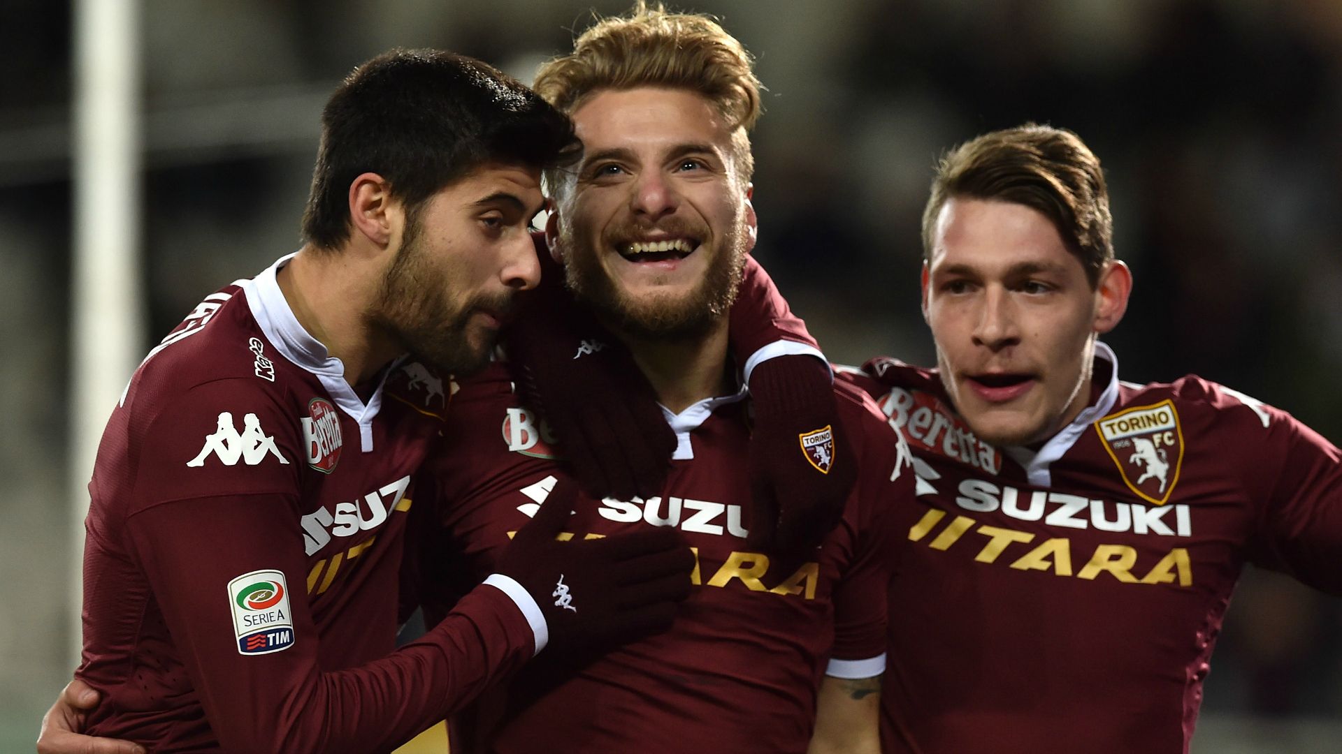 Ciro Immobile Marco Benassi Andrea Belotti Torino