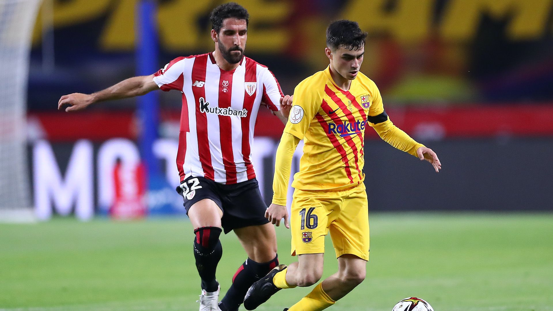 Pedri Raúl García Athletic Bilbao Barcelona Final Copa del Rey 2021