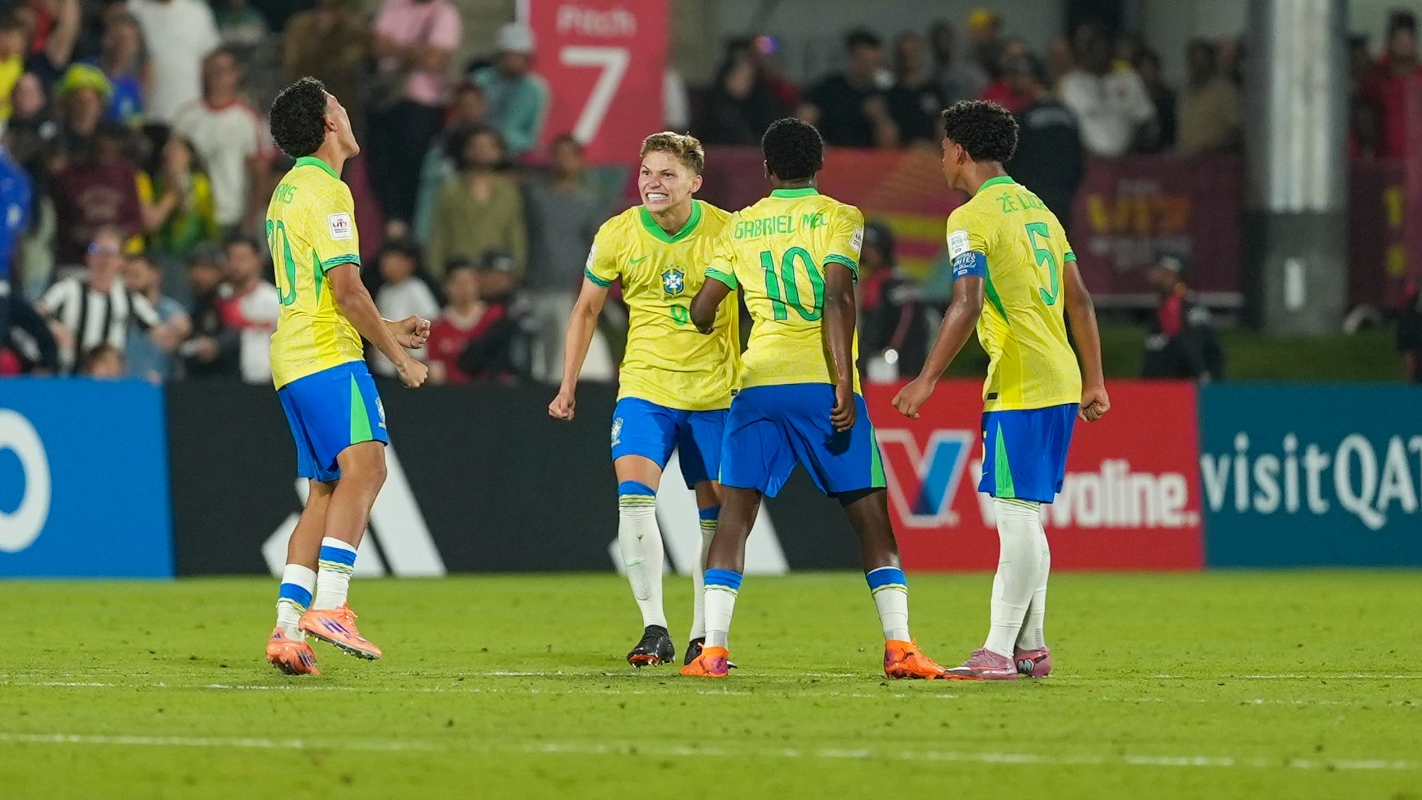 Dell, Gabriel Mec e Zé Lucas, Brasil sub-17, Mundial sub-17