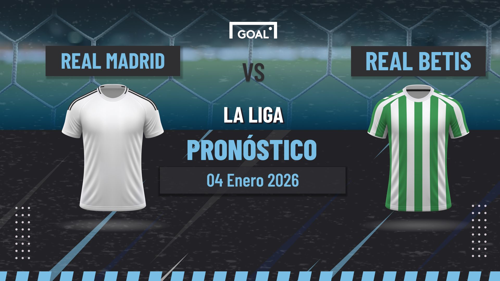 Real Madrid vs Real Betis principales apuestas LaLiga | 04/01/2026