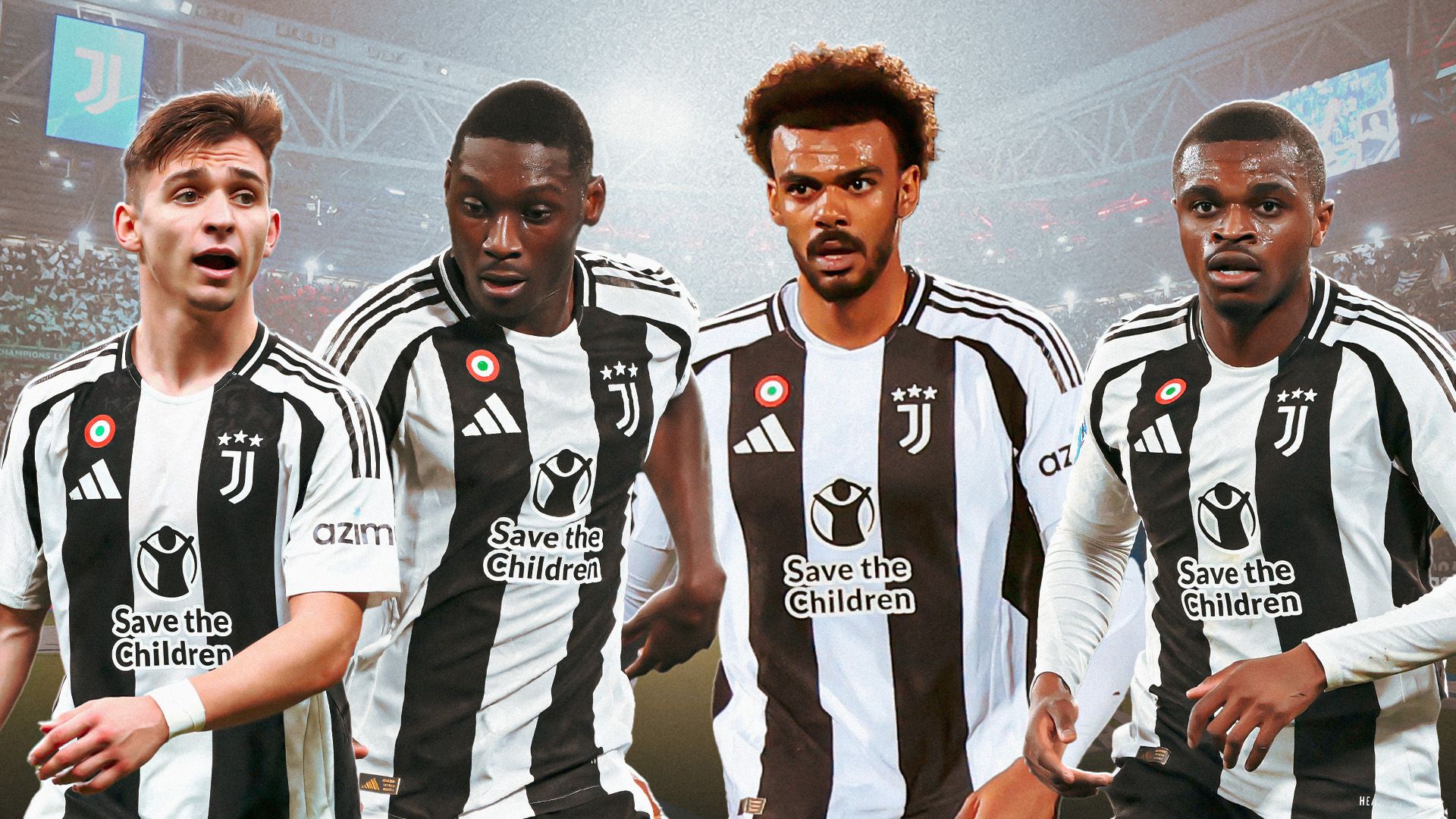 Kalulu Veiga Conceicao Kolo Muani Juventus HD