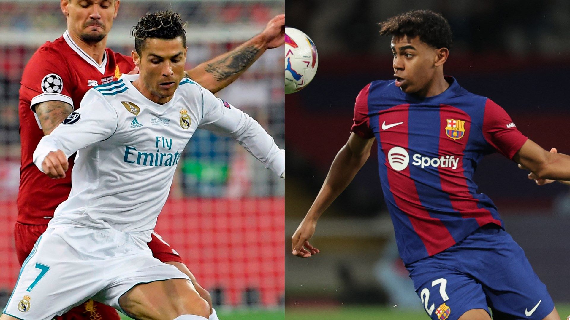 Cristiano Ronaldo Lamine Yamal