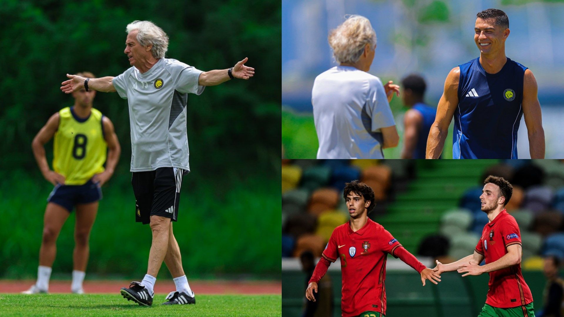 Jorge Jesus Cristiano Ronaldo Joao Felix Nassr
