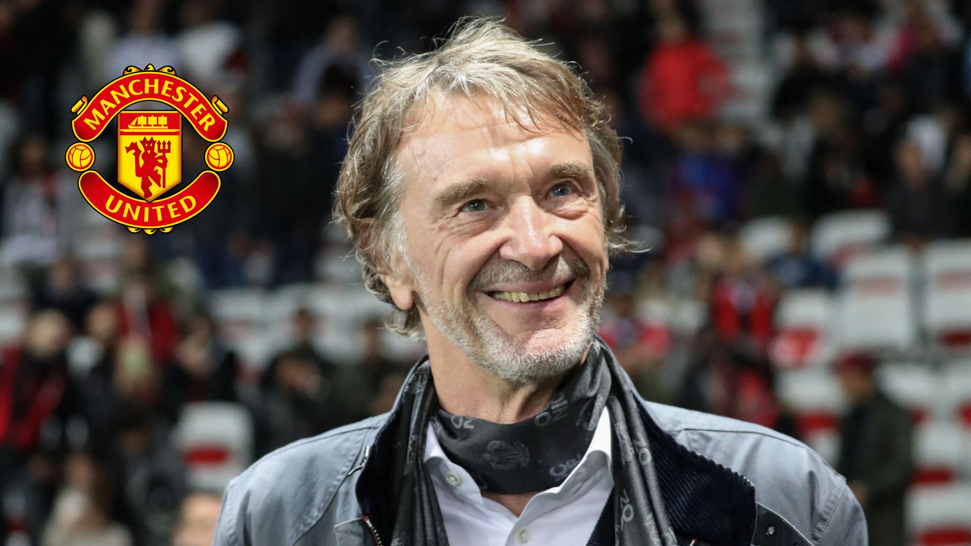 Sir Jim Ratcliffe Man Utd badge