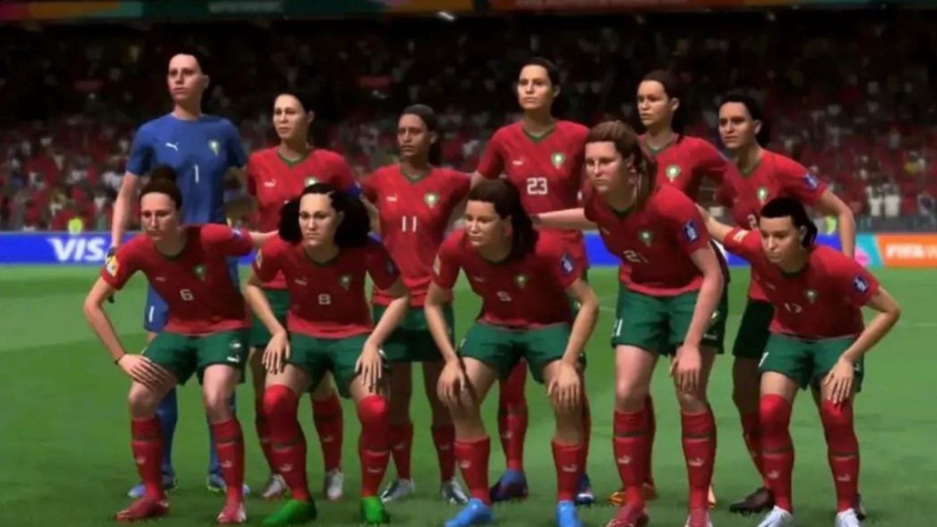 EA FC 24 - Morocco's Women's National Team