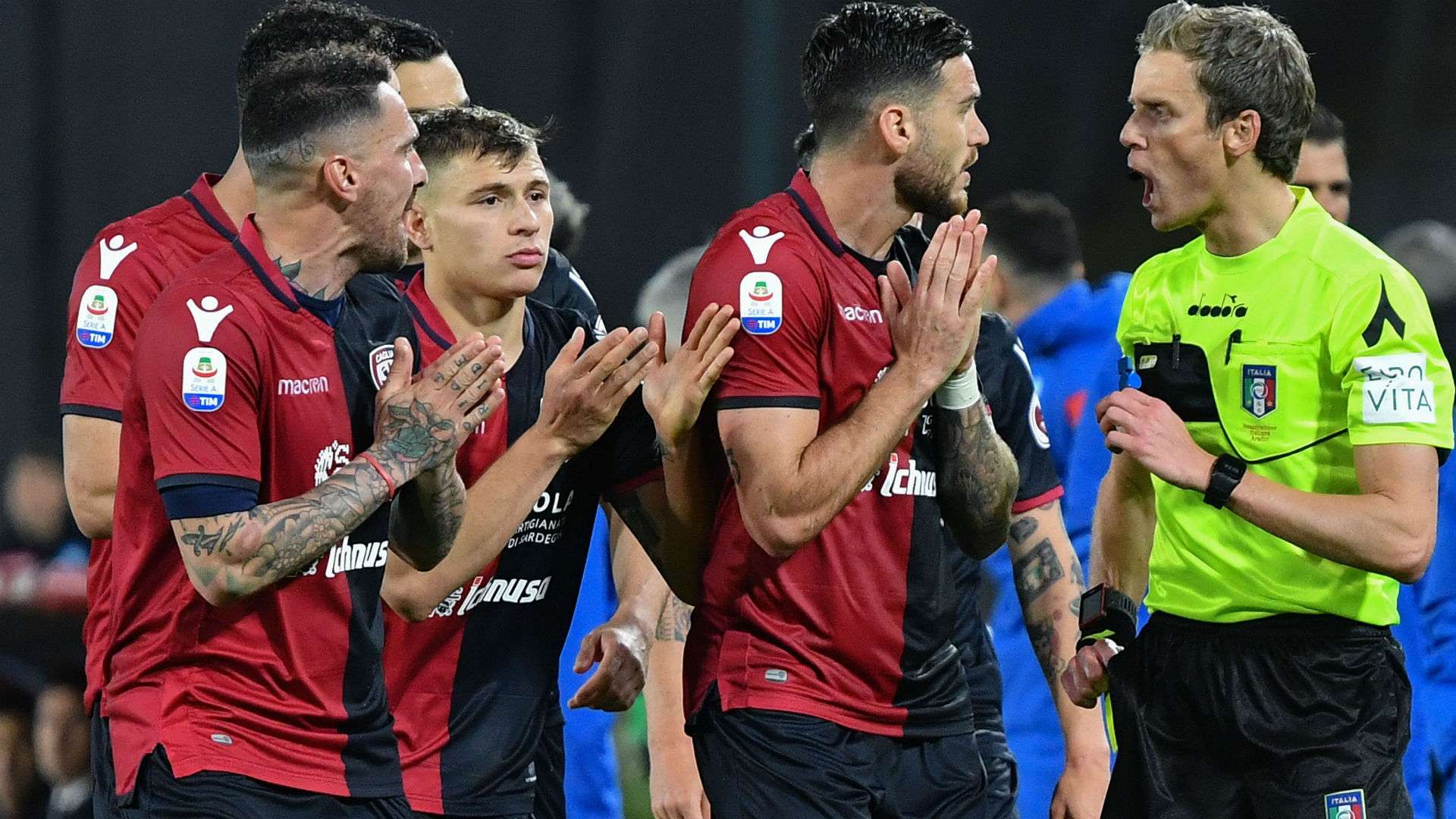 Napoli Cagliari Serie A