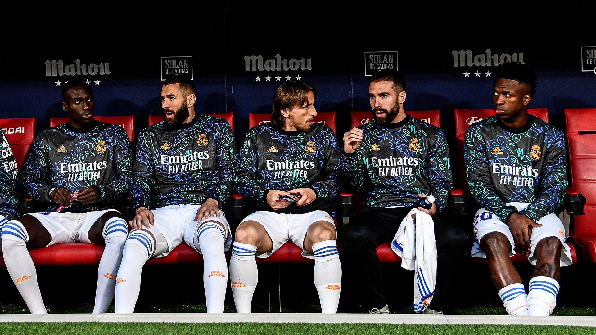 Real Madrid bench