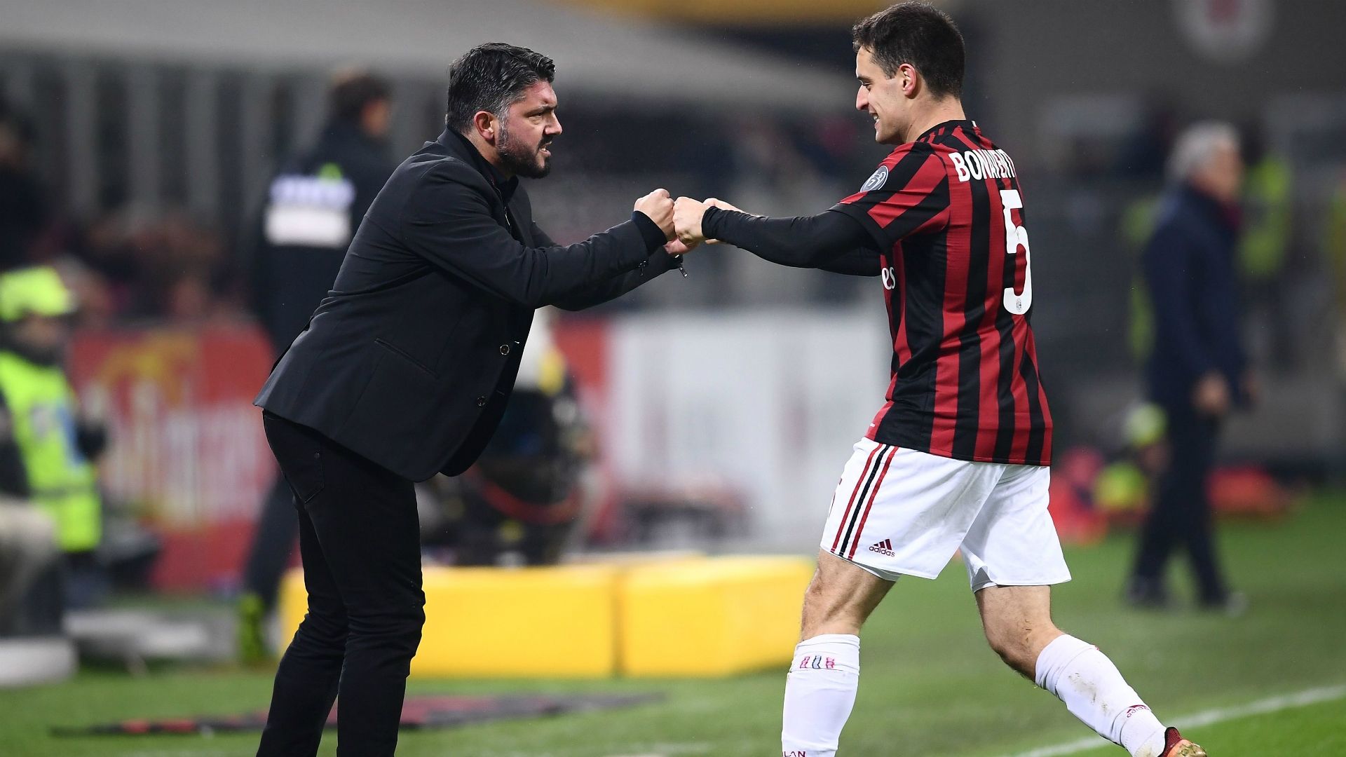 Giacomo Bonaventura Gennaro Gattuso Milan Bologna Serie A