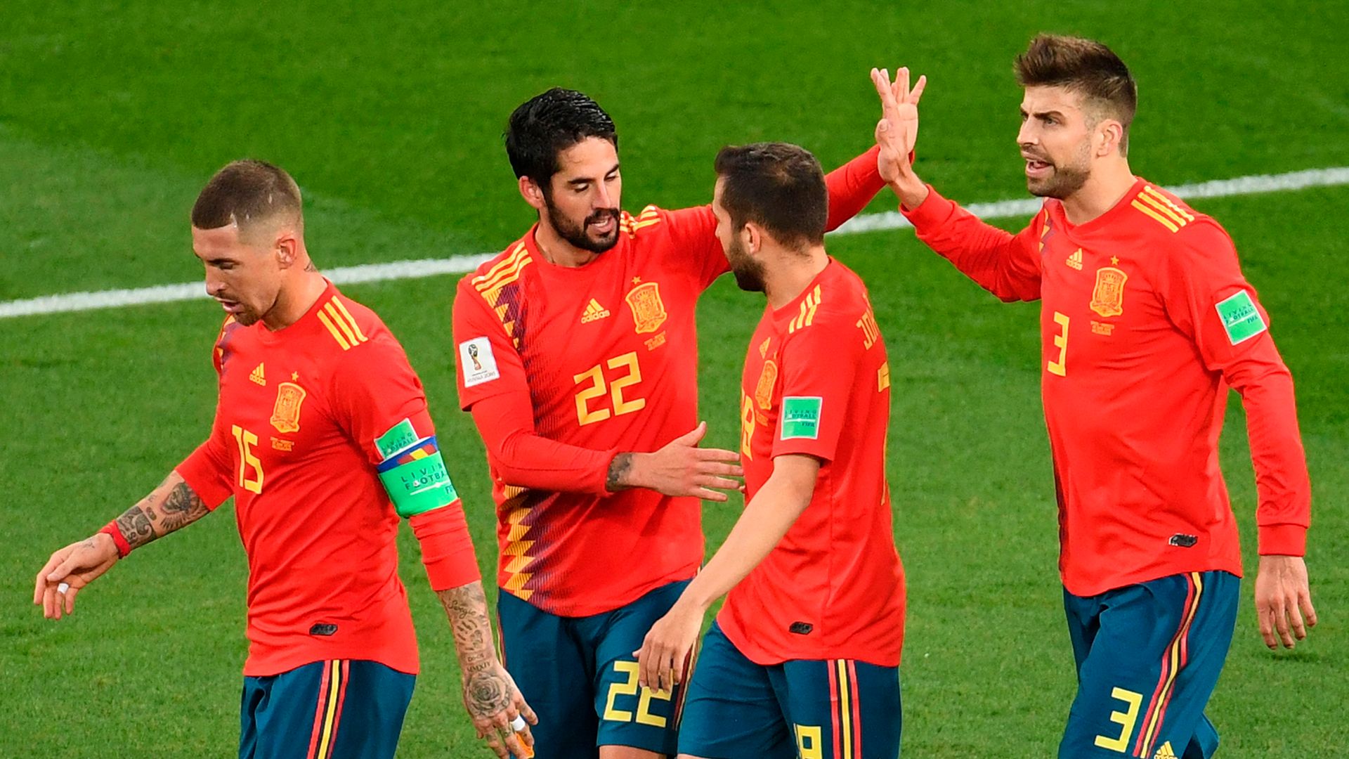 Spain Morocco World Cup 2018