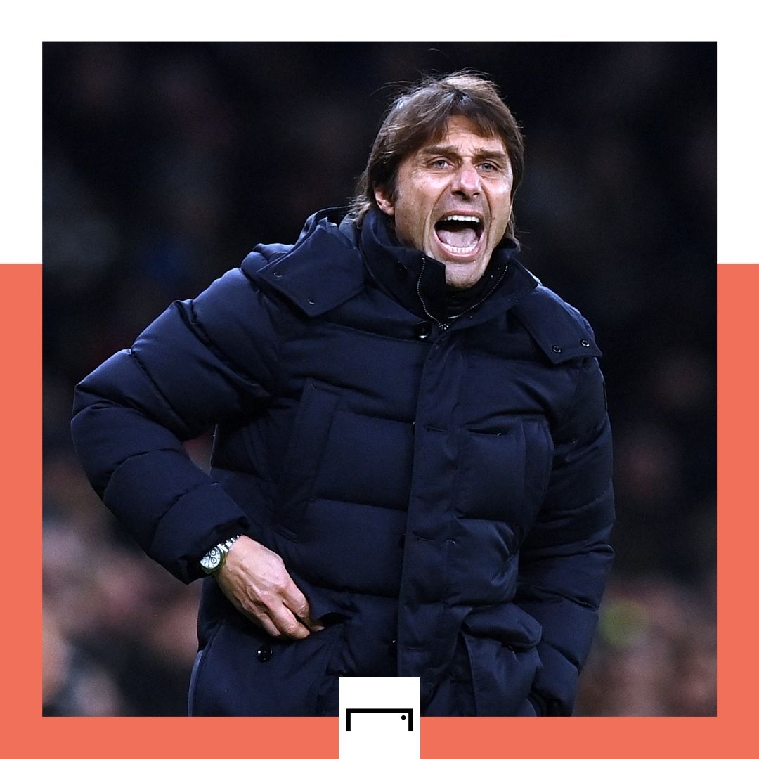 Antonio Conte Tottenham Premier League 2021-22 GFX