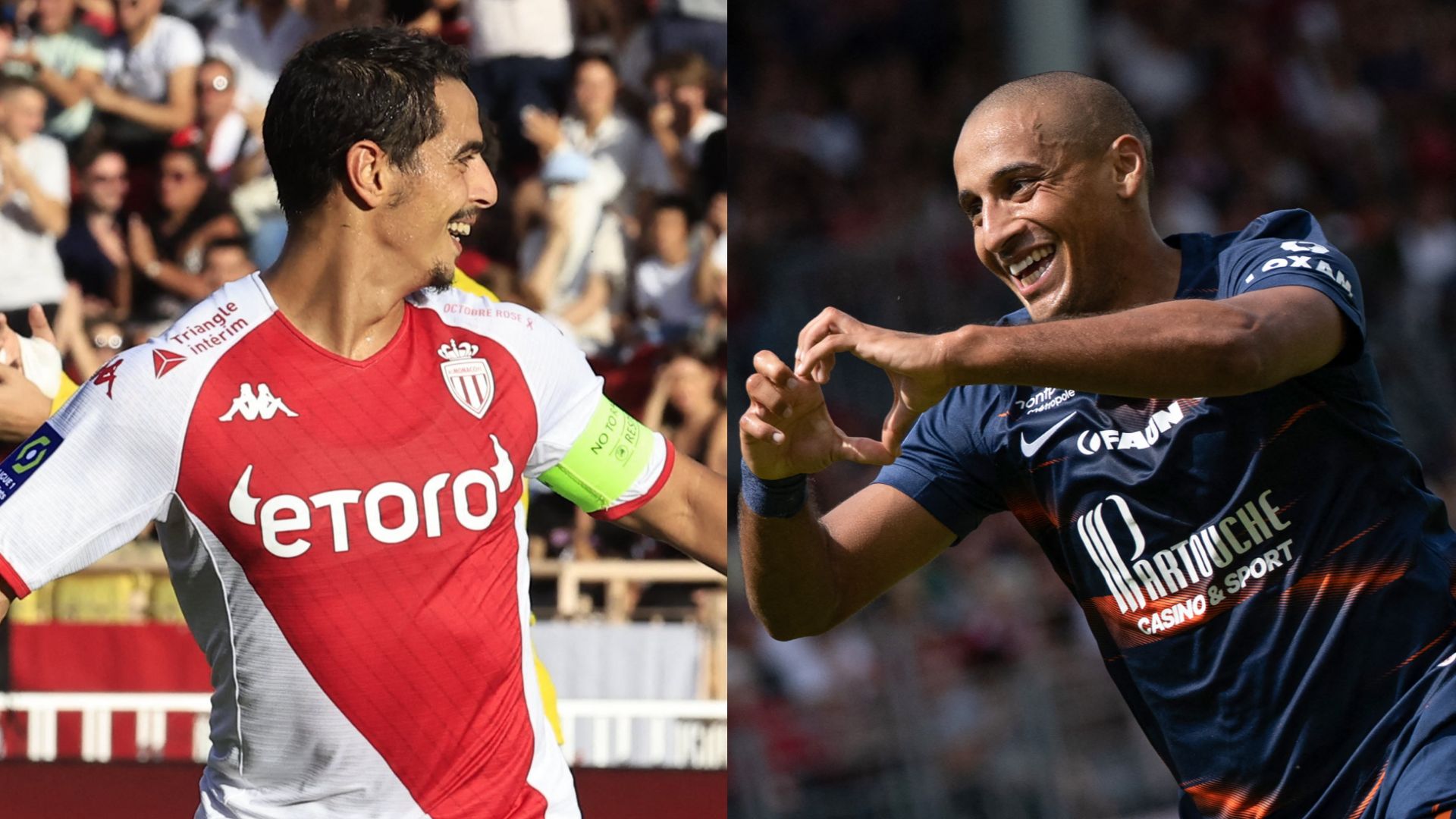 Ligue 1 Monaco Montpellier Ben Yedder Khazri
