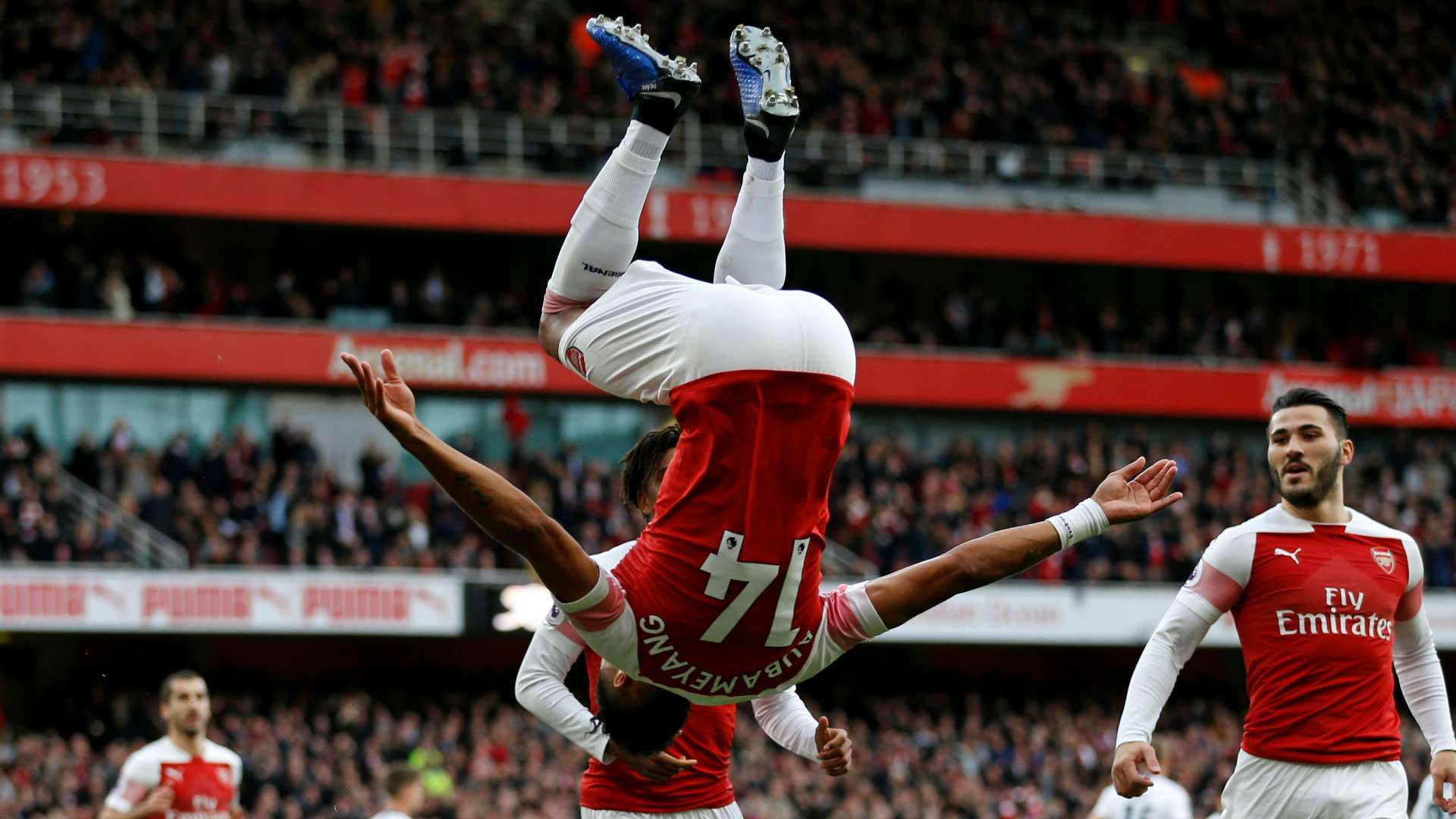 Pierre-Emerick Aubameyang Arsenal 2018-19