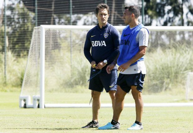Carlos Tevez Guillermo Barros Schelotto Boca Juniors 2018