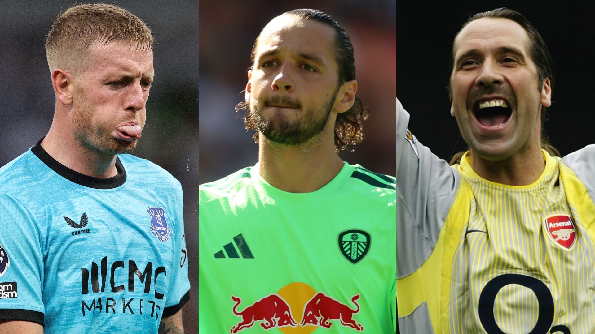 James Trafford Jordan Pickford David Seaman