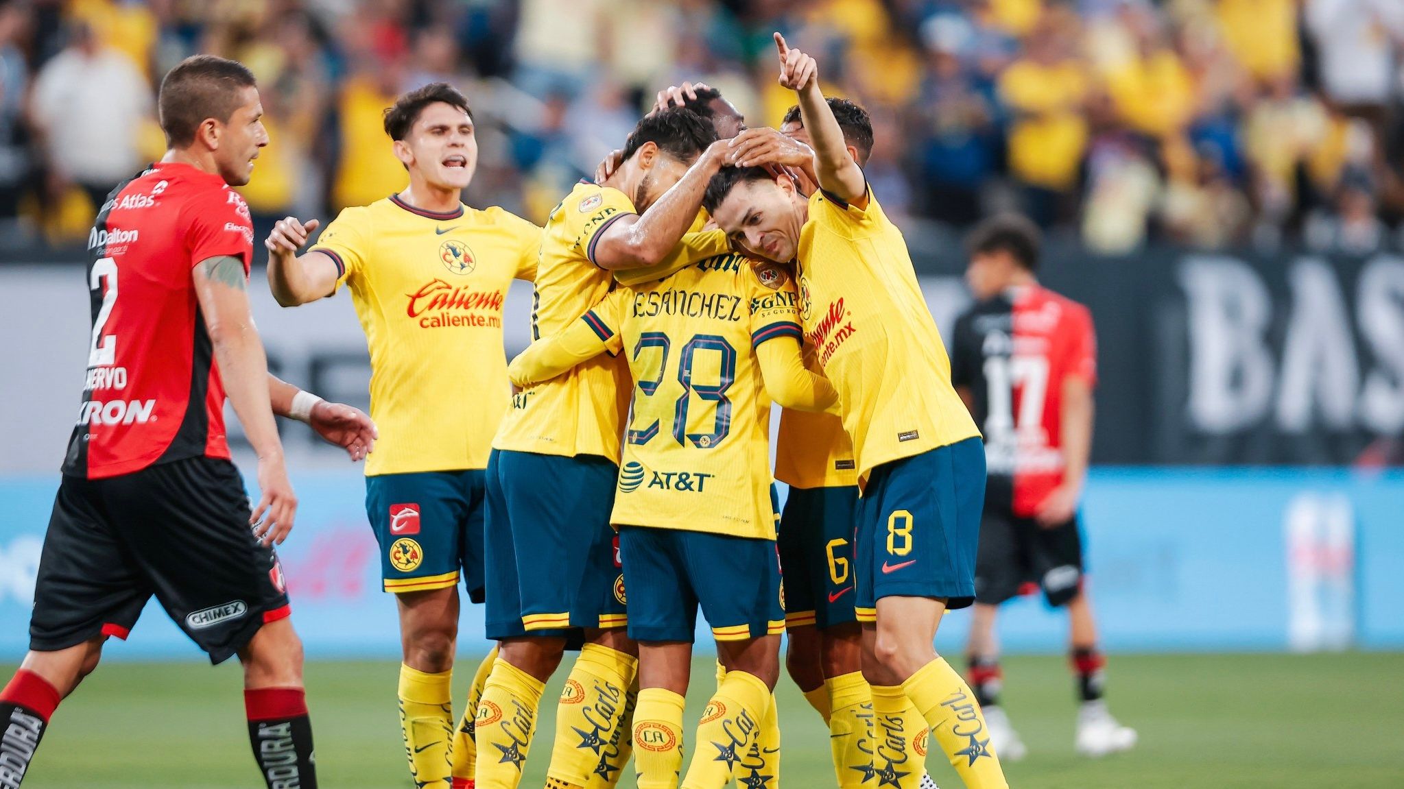 América vs Atlas LIVE, for the Leagues Cup 2025, result, lineups