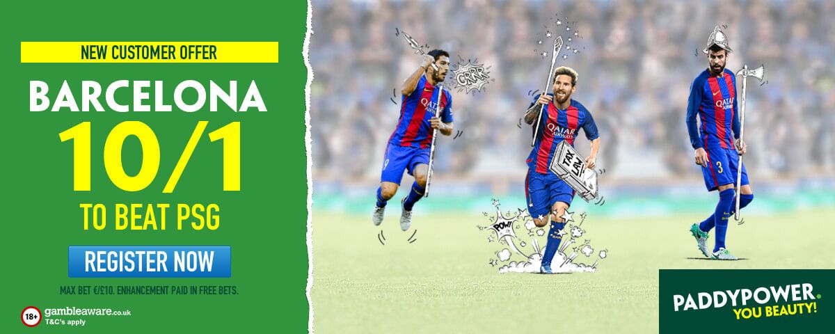PP BARCELONA 10/1 V PSG