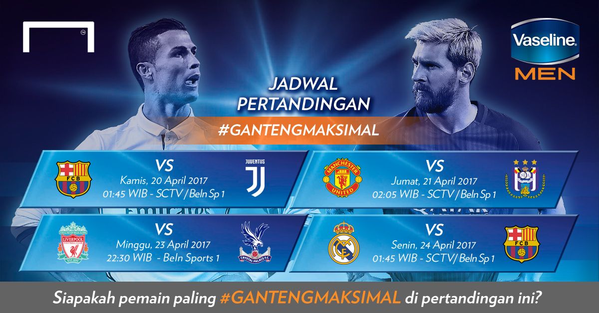 Vaseline - Jadwal April 2017 - Artikel & twitter