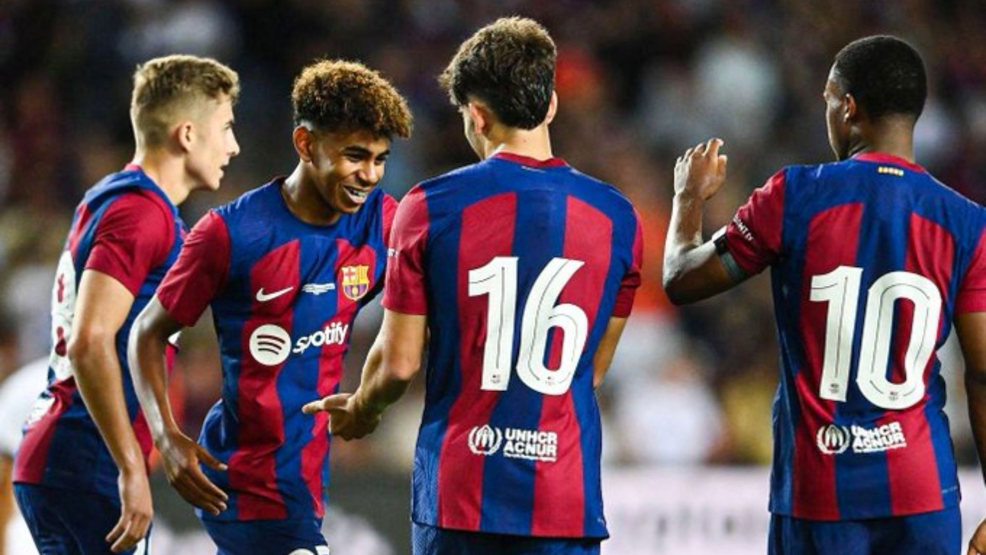 Lamine Yamal Barcelona Tottenham