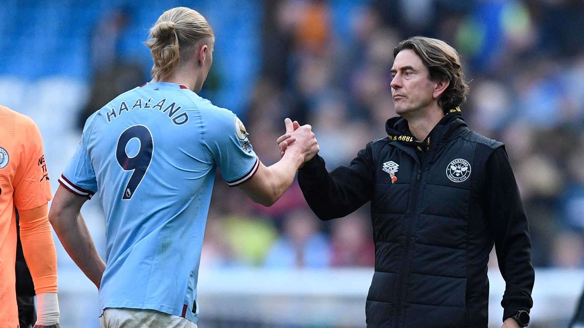 20221112 Erling Haaland Thomas Frank