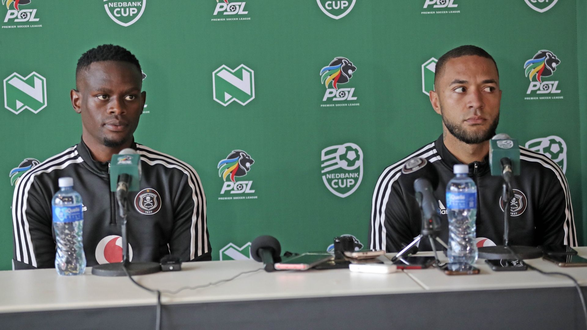  Innocent Maela and Miguel Timm, Orlando Pirates