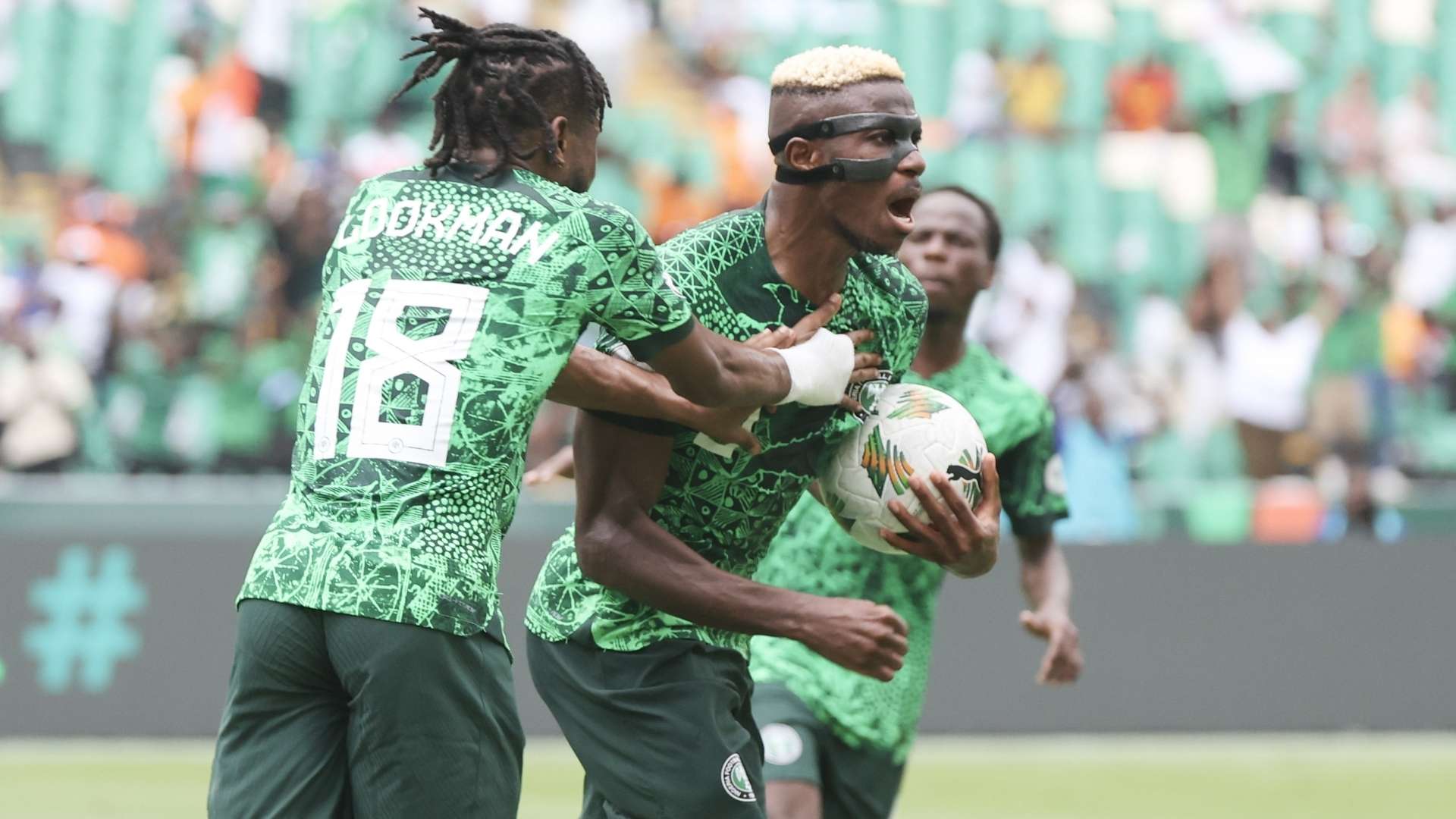 Victor Osimhen and Ademola Lookma, Super Eagles