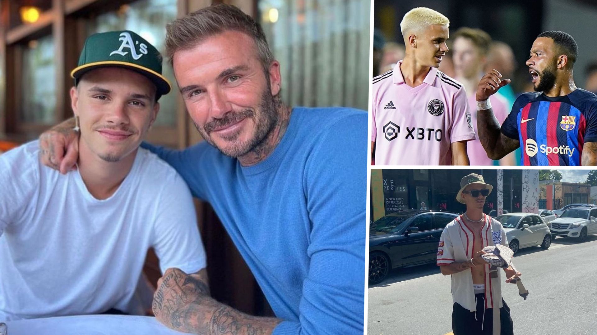 David Beckham Romeo Beckham GFX