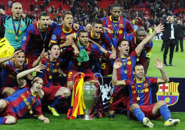 Barcelona (Spain) Champions League champions - 2011