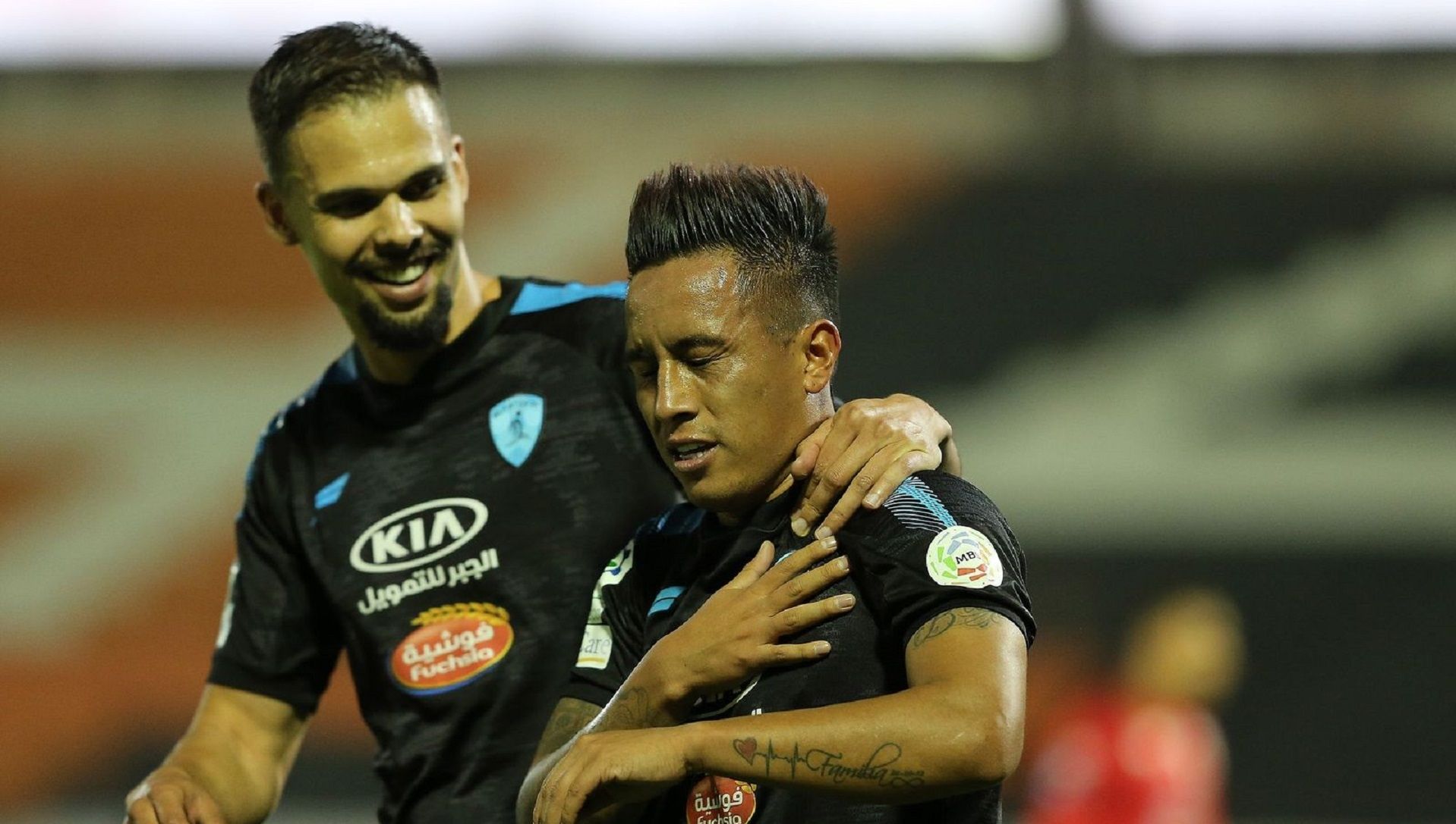 Mitchell te Vrede - Christian Cueva Al Shabab - Al Fateh SPL 2020-2021