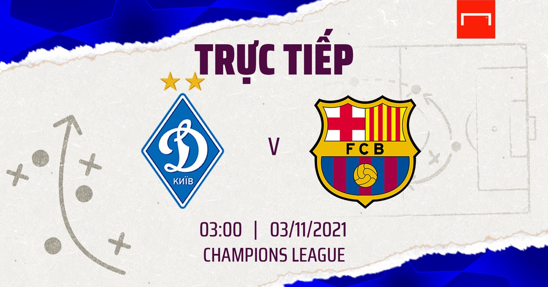 Live Dynamo Kiev vs Barcelona 2021/22 UEFA Champions League GFX