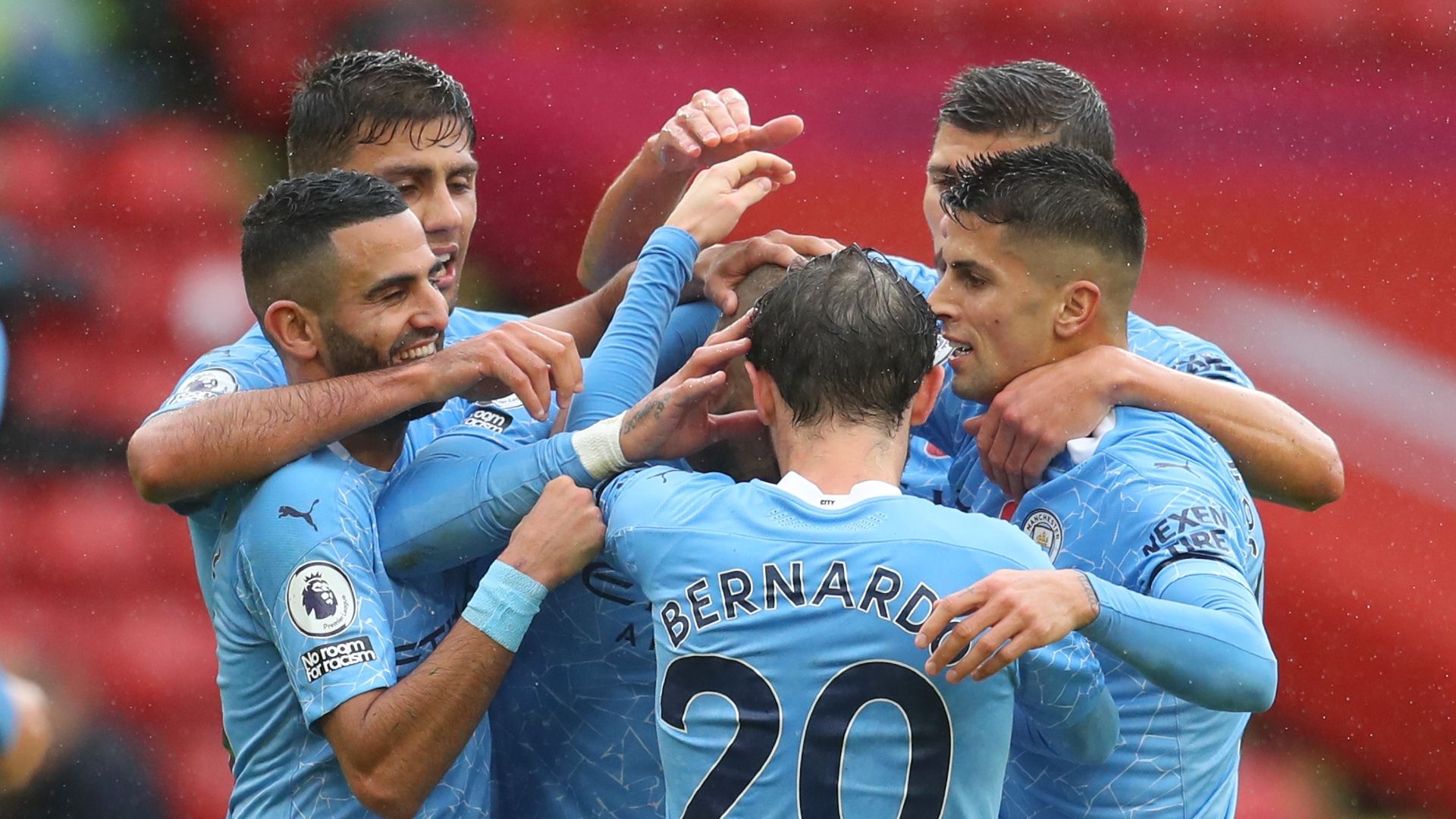 Kyle Walker goal Manchester City Sheffield United 2020-21