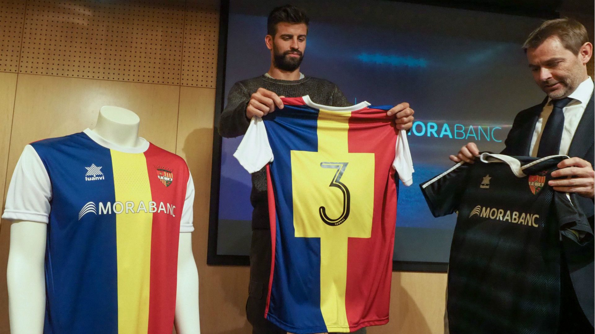 Gerard Pique FC Andorra 2019