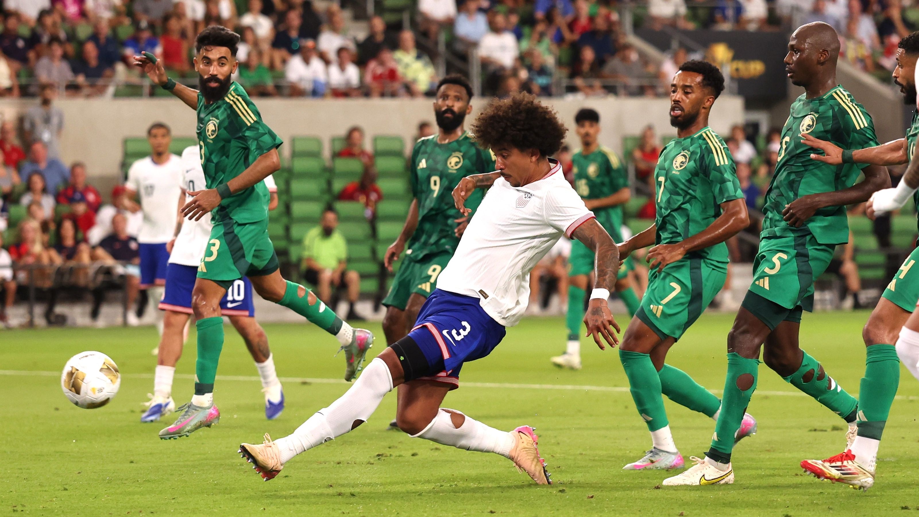 Chris Richards USMNT vs Saudi Arabia