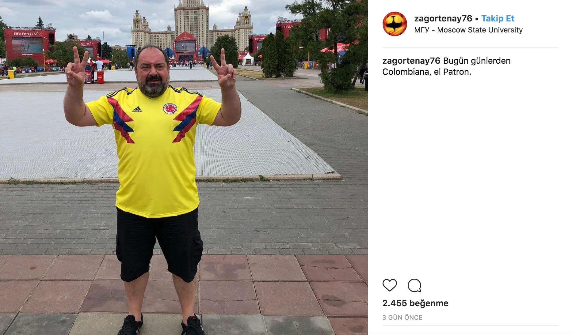 Nevzat Aydın Kolombiya İngiltere