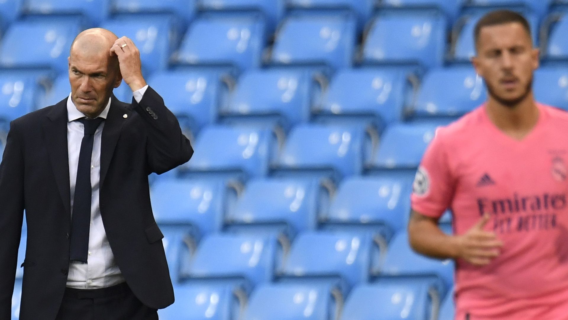 Zidane y Hazard, Real Madrid