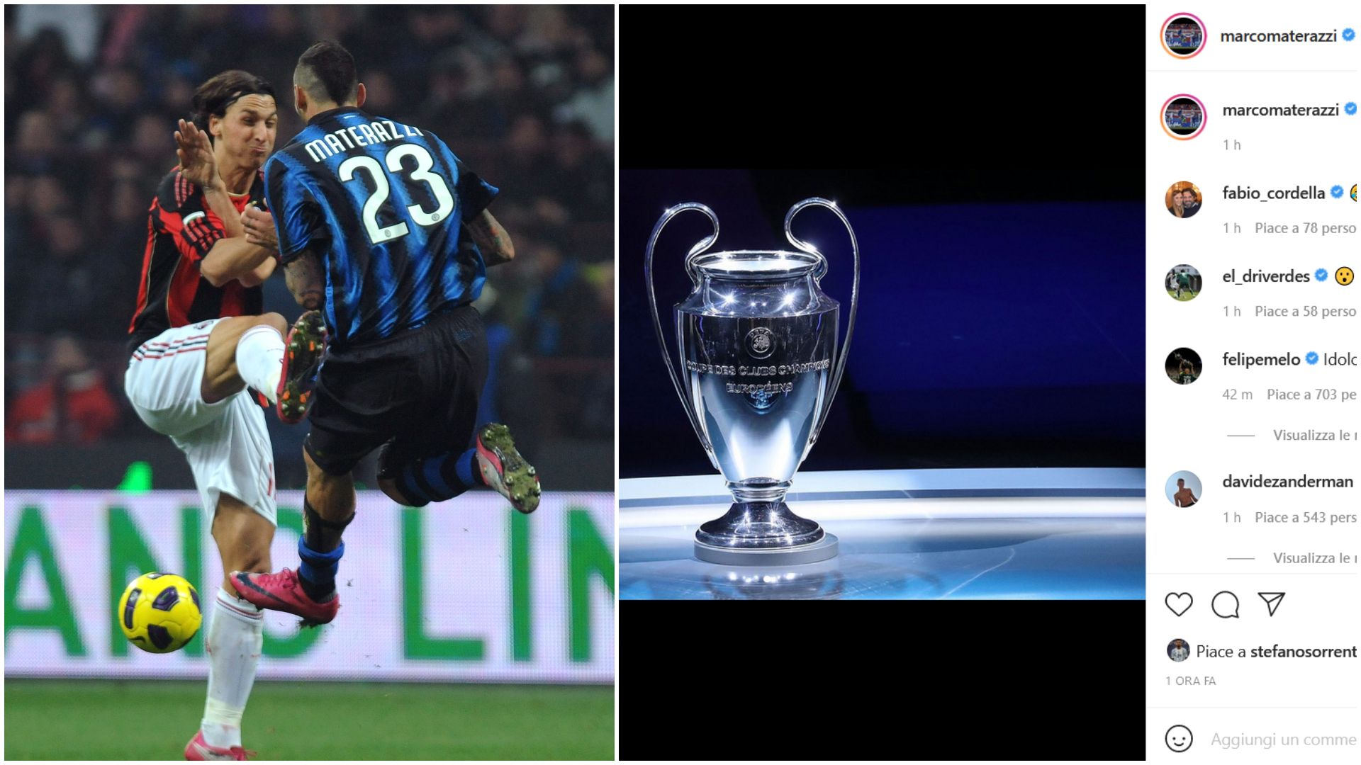 Ibrahimovic Materazzi