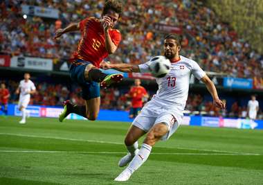 Odriozola Spain Switzerland goal