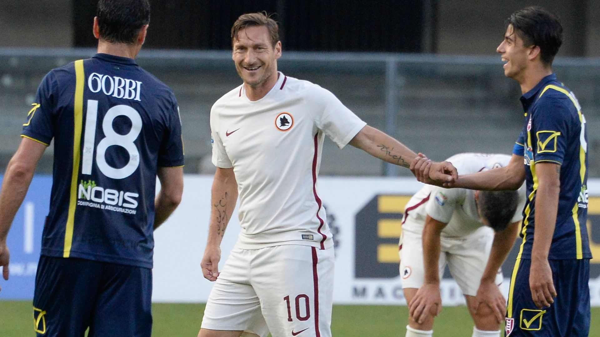Totti Chievo Roma Serie A