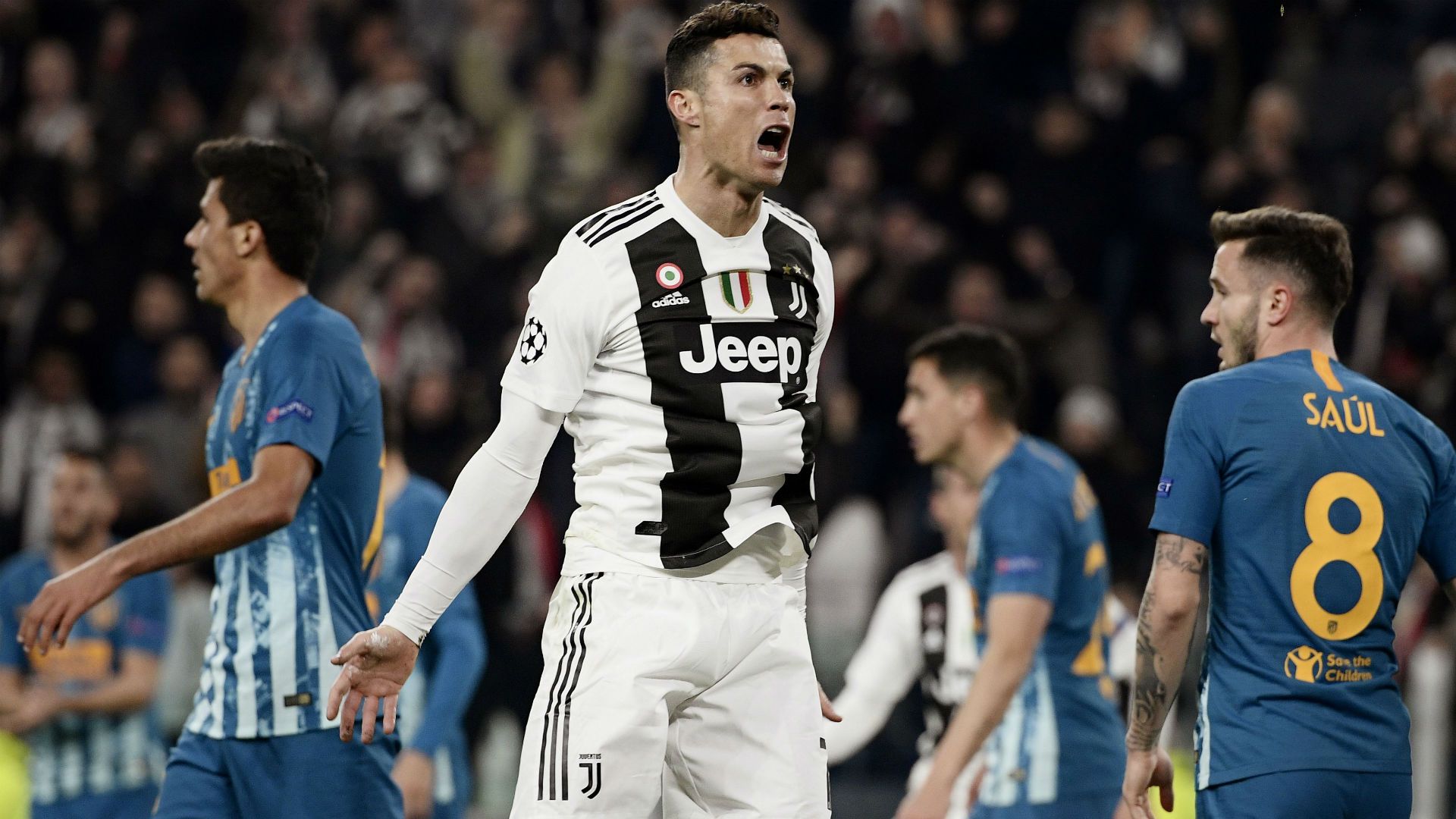 Cristiano Ronaldo Juventus Atletico Madrid Champions League