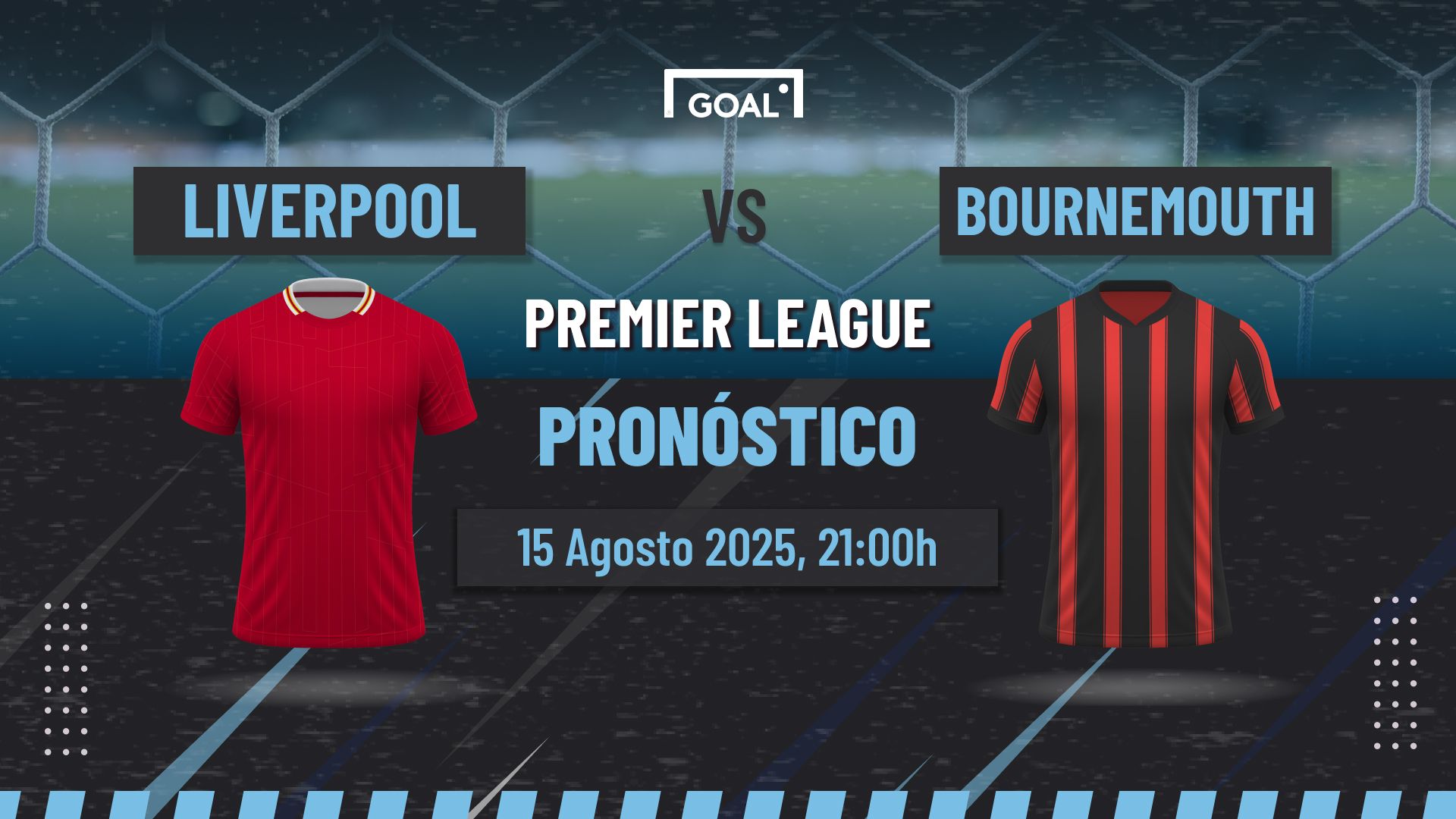 Liverpool vs Bournemouth Pronóstico y Apuestas Premier League | 15/08/25