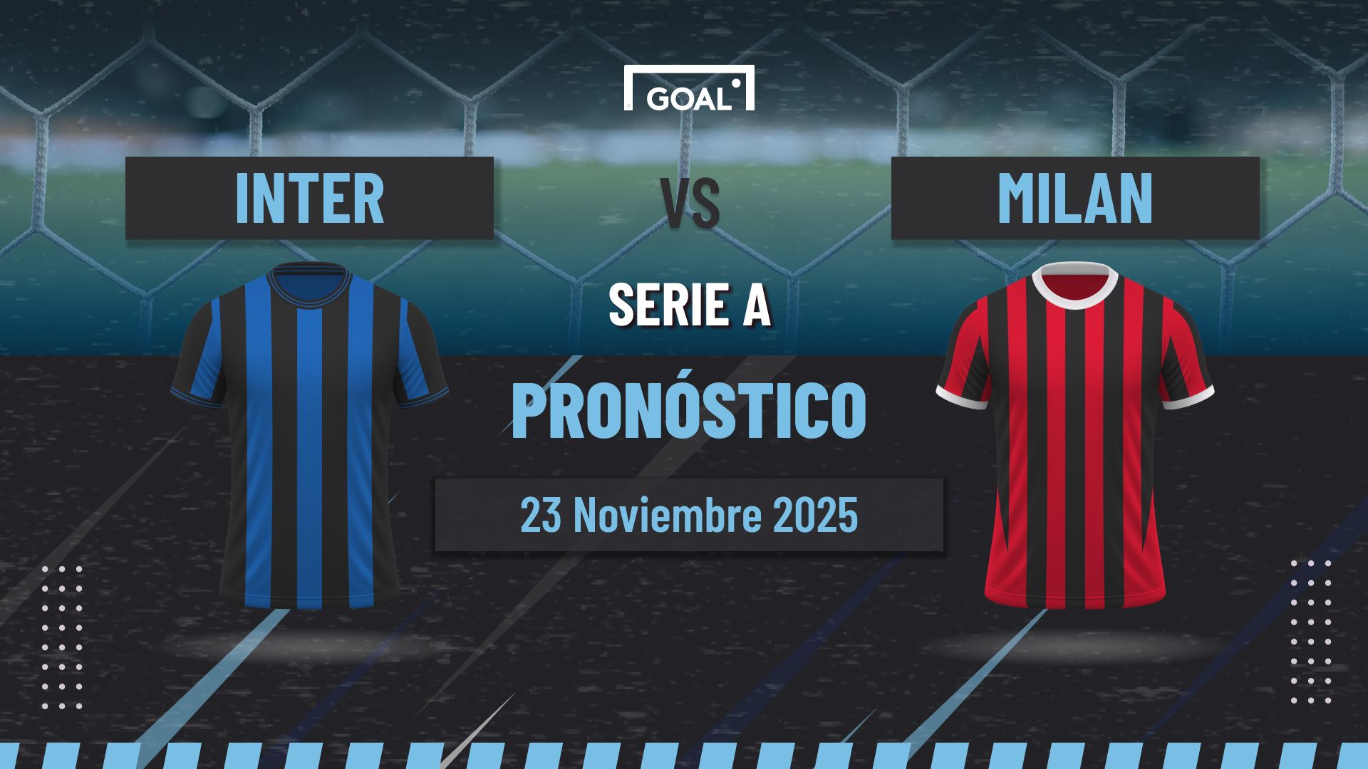 Inter vs AC Milan Pronóstico y Apuestas Serie A | 23/11/25