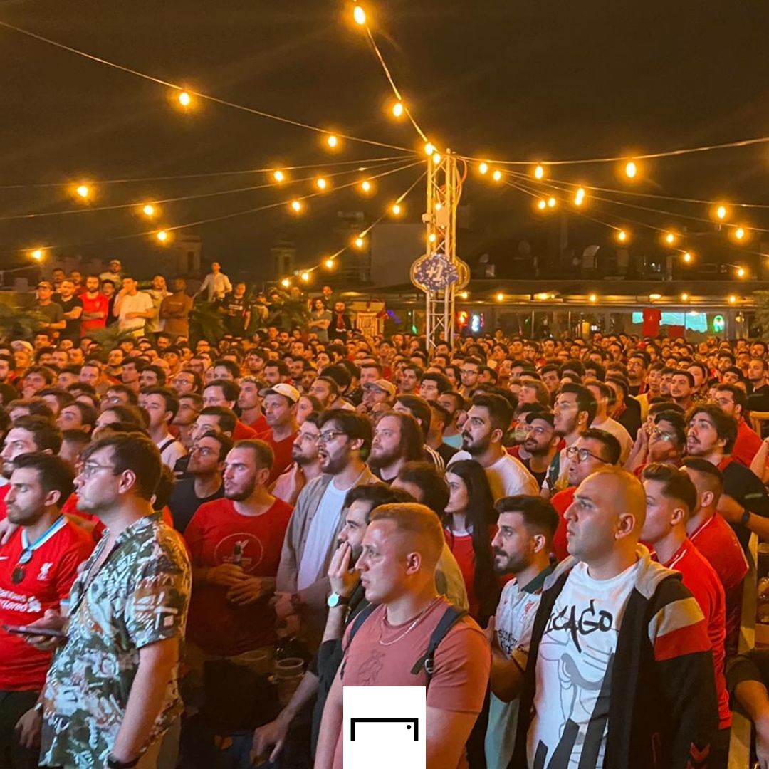  Liverpool fans in Turkey