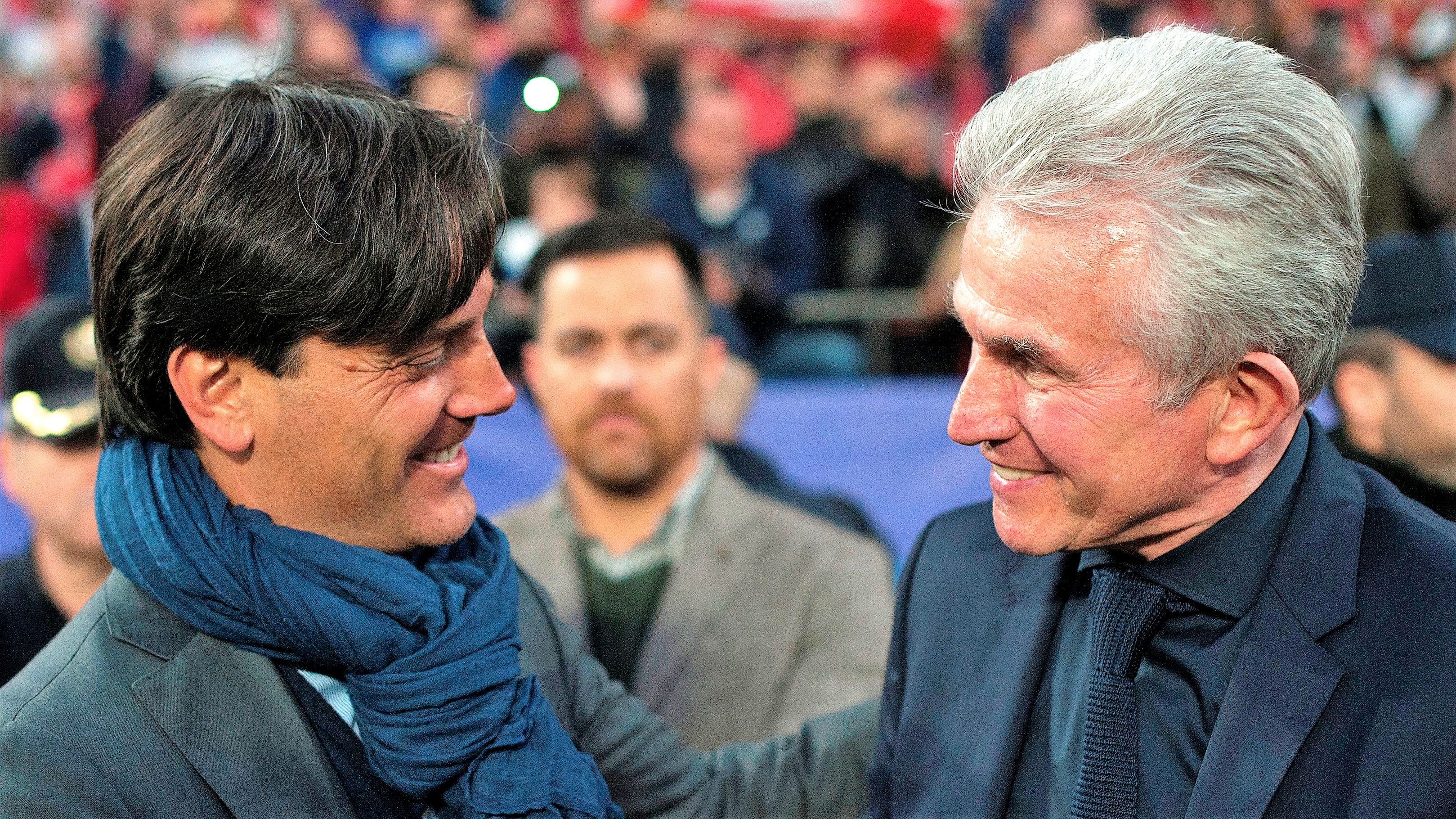 Vincenzo Montella Jupp Heynckes Sevilla Bayern Munich UCL 03042018