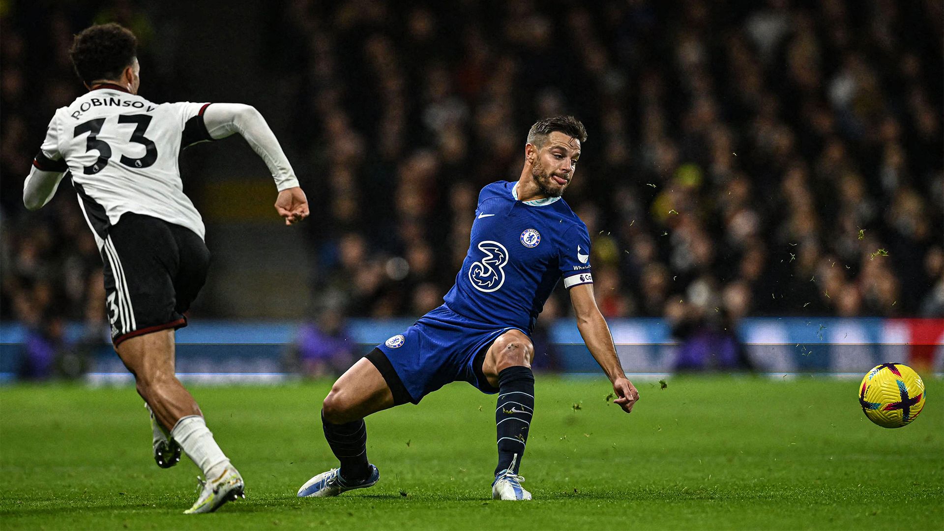 Cesar Azpilicueta Chelsea Fulham 2022-23