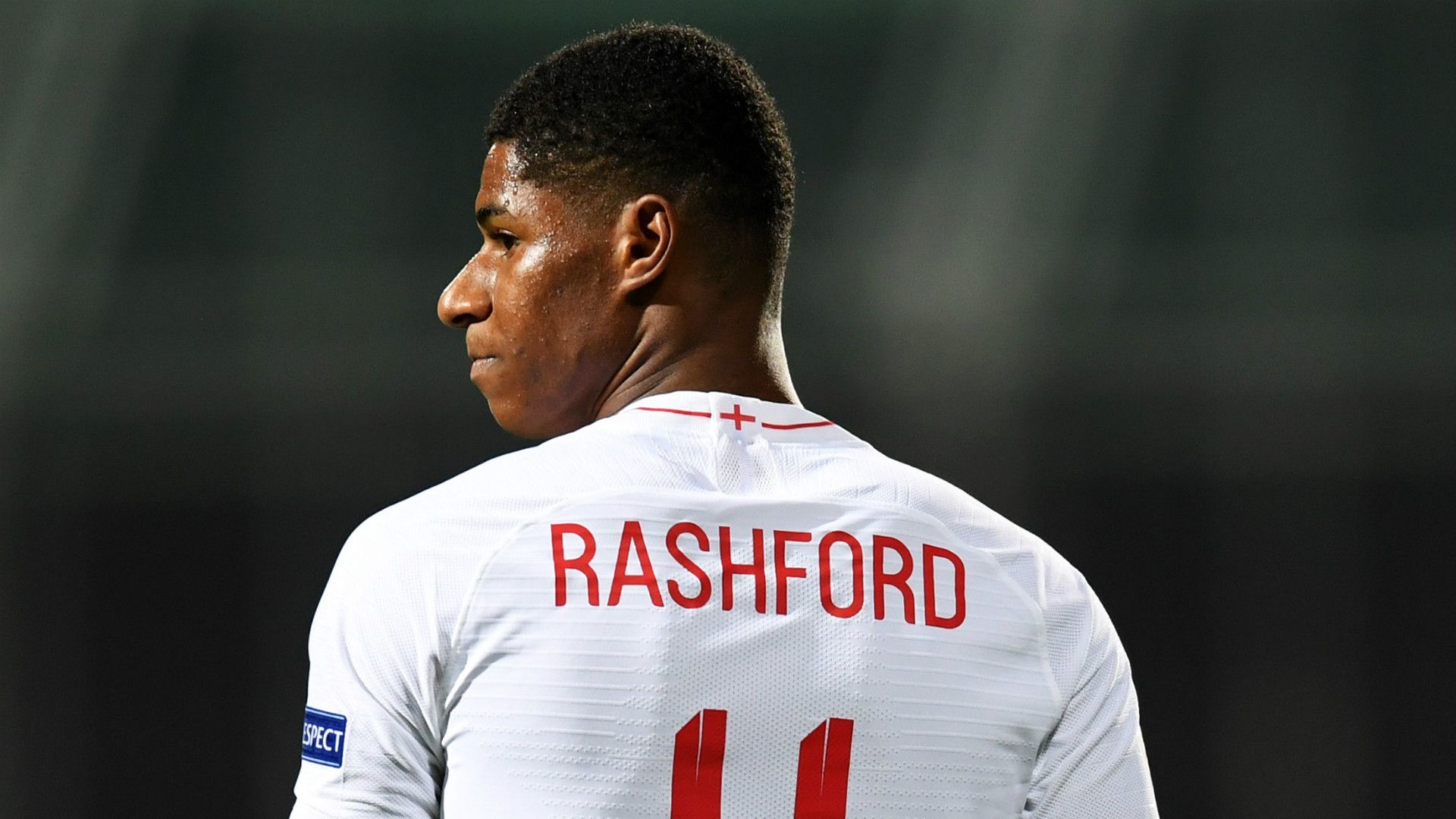 Marcus Rashford England 2018