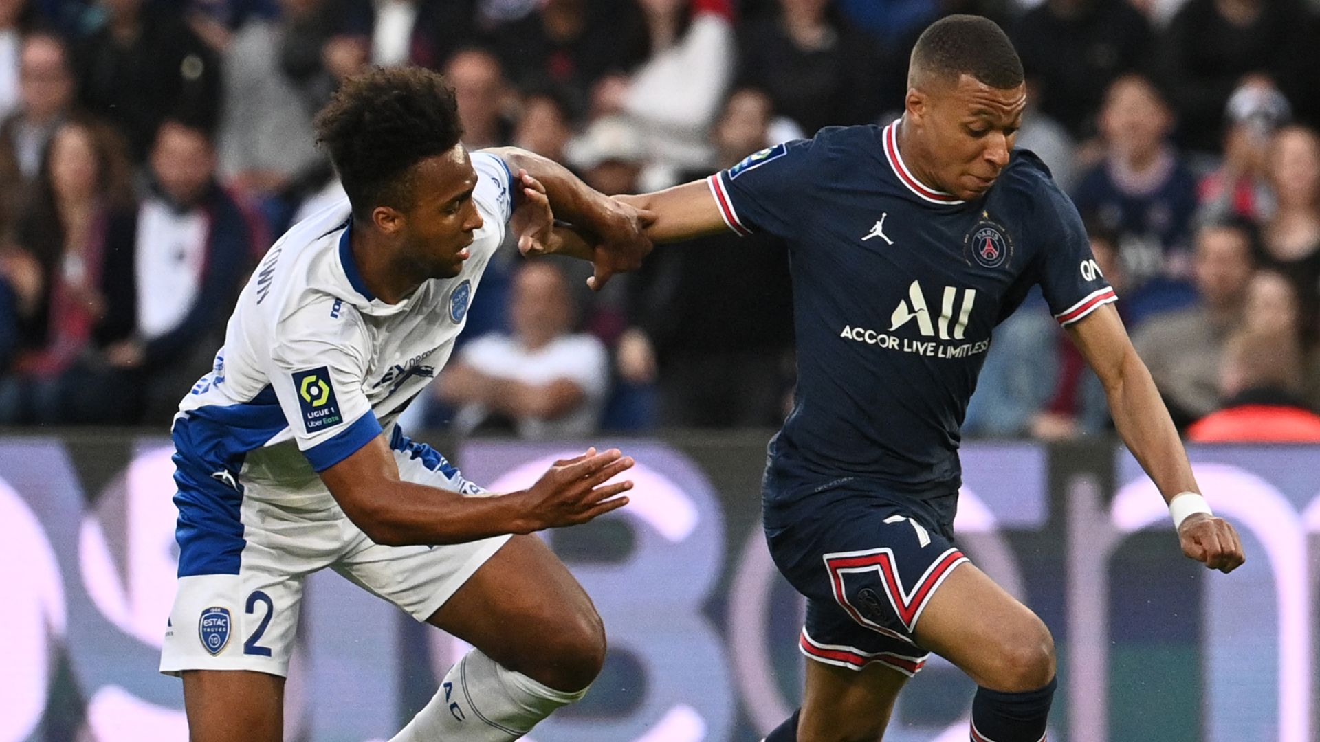 Ligue 1 PSG Troyes Mbappé