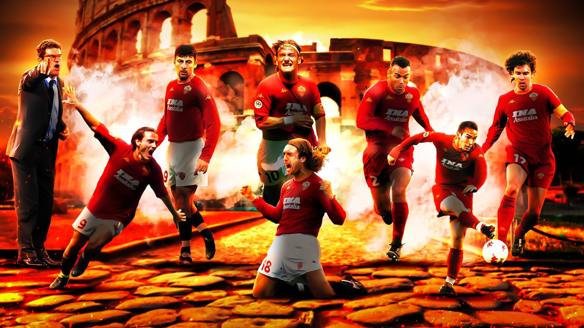 Roma Scudetto GFX