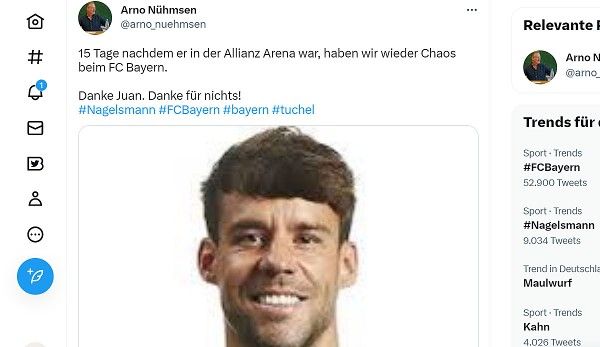 Bayern Nagelsmann reactions
