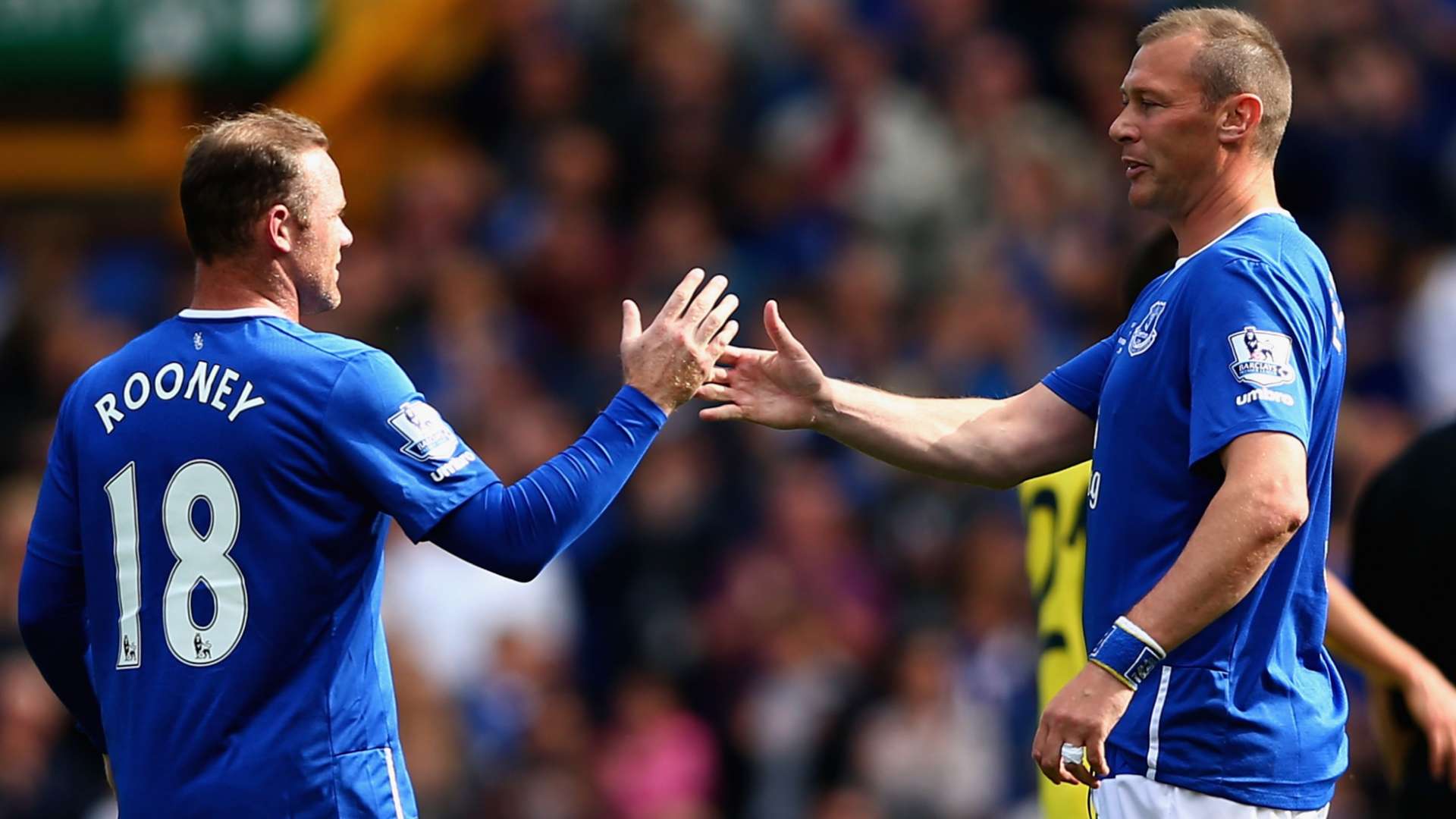 Wayne Rooney Duncan Ferguson Everton