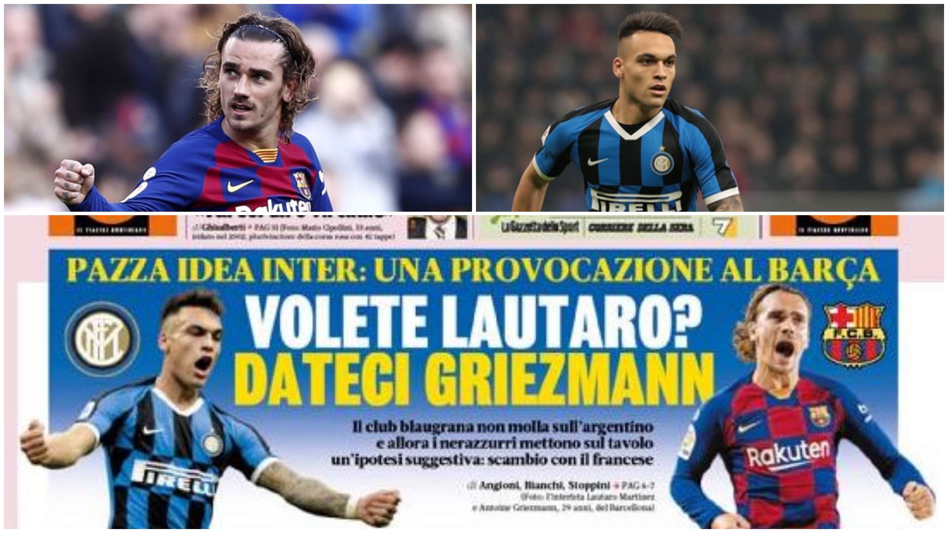 Griezmann Lautaro Martínez