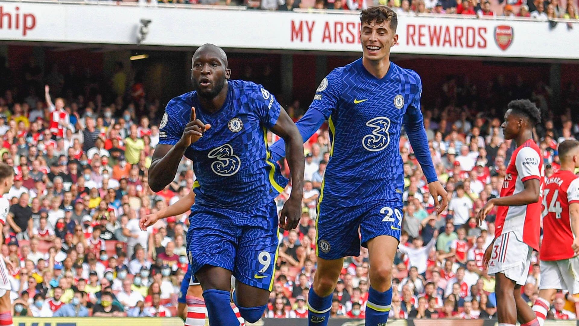 ONLY GERMANY Romelu Lukaku Kai Havertz Chelsea 2021